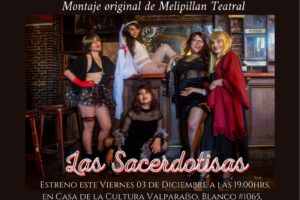 Melepillan teatral estrena "Las Sacerdotisas"