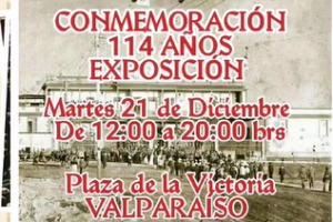 Valparaiso: Conmemoran los 114 años de la matanza de la Escuela Santa María de Iquique con exposición en Plaza Victoria
