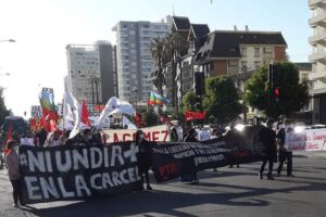 Viña del Mar:  Marchan por la libertad de los Presos Políticos