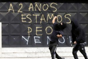 29 de marzo: Protestas se vivieron en Valparaíso