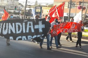 Marchan por centro de Viña del Mar por la libertad sin condiciones de los presos políticos