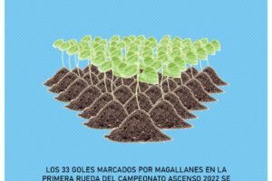 Magallanes planta 33 arboles nativos, 1 por cada gol marcado en la primera rueda del futbol de ascenso