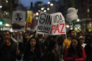 Denuncian asesinato de líder social 101 en Colombia en 2022