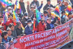 Bolivia. Los golpistas no pasarán: Histórica concentración popular por la democracia, la unidad y el Gobierno de Lucho y David