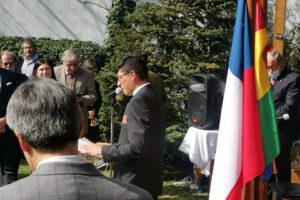 En residencia del Consulado de Bolivia en Chile se celebra el 197 aniversario de la independencia del Estado Plurinacional de Bolivia con la presencia de la canciller chilena