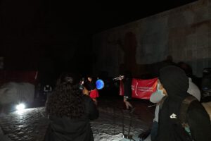 En el Cementerio General realizan romería nocturna por activistas sindicales asesinados en dictadura y democracia