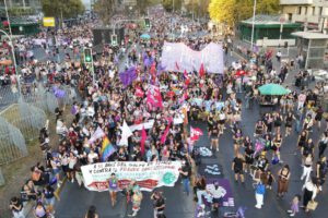 Mujeres y disidencias populares presentes este 8 de marzo