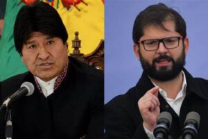 Morales critica a Boric por apoyar a Perú en la Alianza del Pacífico