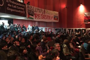 En teatro Camilo Henríquez lleno celebran los 52 años de la nacionalización del Cobre