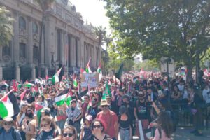 Chile: Miles marcharon por Palestina
