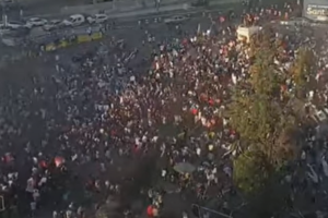 El pueblo ALBO, celebro en todo Chile la copa 34 de Colo Colo