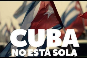 Cuba. Bloqueo huracanes terremotos, Cuba merece solidaridad